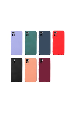 Xiaomi Redmi Note 11 Global Kılıf Yumuşak Silikon Kamera Korumalı Lansman Systemcom Siyah