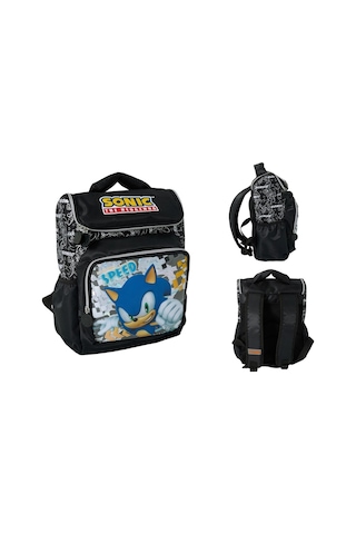 Sonic İlkokul Çantası Seti 4 Parça Set Çok Renkli