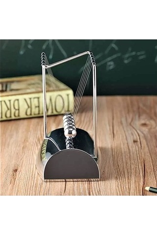 Kişiye Özel Newton Denge Topları Büyük Boy Newtons Cradle