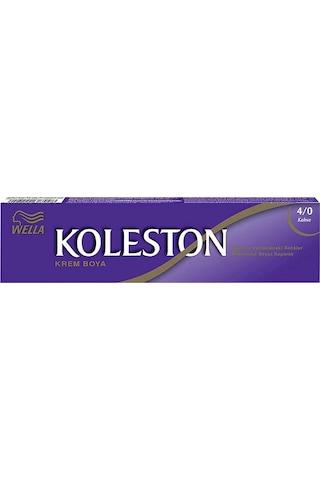 Koleston Tüp Boya 50 Ml - 4.0 Kahve + 20 Vol Oksidan Peroksit