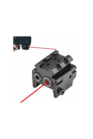 20 Mm Ray Kırmızı Noktalı Lazer L2030 Tdrtr Açık Gri