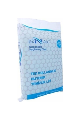 Irmak Şampuanlı Hasta Vücut Yıkama Temizleme Lifi 20'li 10 Paket