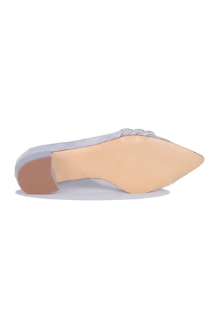 Crista 24-010 Taşlı Kadın 4cm Topuklu Ayakkabı 001