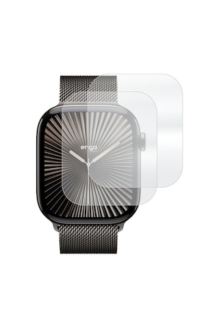 Apple Uyumlu Watch 10 46mm Ekran Koruyucu Şeffaf Tpu Film 2 Adet