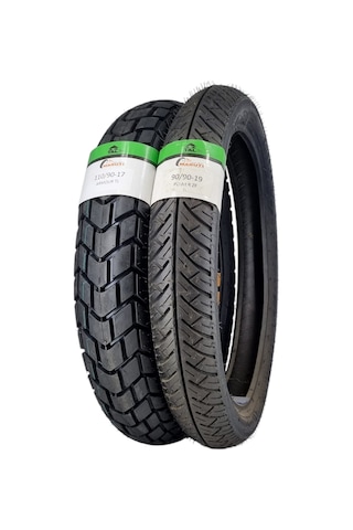 110/90-17 Armour Ve 90/90-17 Power Zf Tubeless - Dubleks Lastik Takımı
