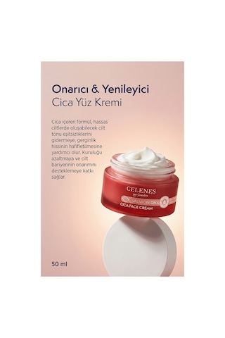 Celenes By Sweden Somon Dna Pdrn Onarıcı & Yenileyici Cica Yüz Kremi, 50 Ml