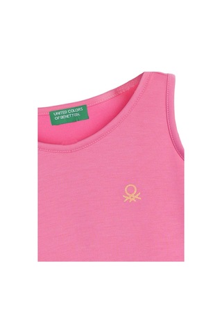 United Colors Of Benetton Kız Çocuk Atlet Bnt-g21279 Pembe