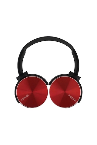 Sunix SX-51 Extra Bass Katlanabilir Mikrofonlu Kulak Üstü Kulaklık