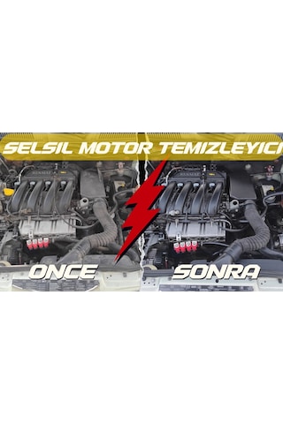 Selsil Motor Temizleme Spreyi 500 ML 24 Adet