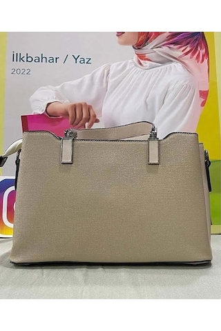 Armine 311 Kadın El & Omuz Çantası Gold