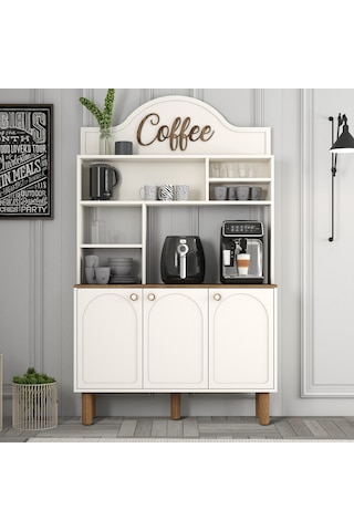 Bohem Kahve Köşesi 120cm - Krem Krem