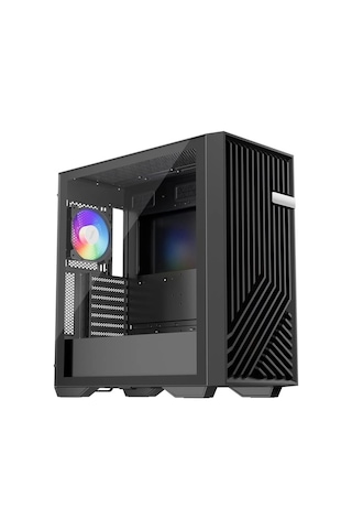 1st Player Fd8 Siyah 750w 80+ Argb 6x12cm Fan Temperli Cam Mesh Usb 3.0 E-atx Kasa