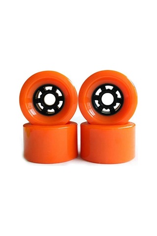 Arrival Dıy 83mm Kaykay Tekerleği Shr78a Turuncu Renkli Pu Tekerlekler Turuncu