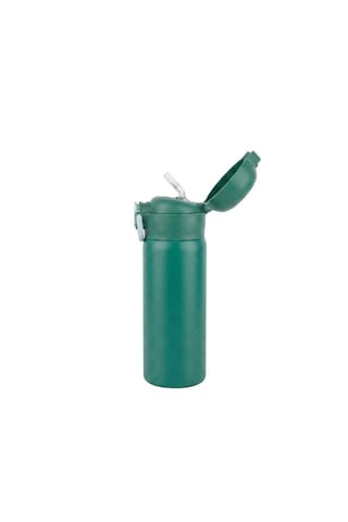 Siply Çift Duvar Isı Yalıtımlı Paslanmaz Çelik Termos Matara - 600 Ml Yeşil