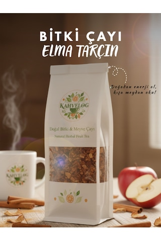 Elma Tarçın Çayı 500gr Doğal Kurutulmuş, Katkısız Elma Tarçın Çayı 500gr Doğal Kurutulmuş, Katkısız