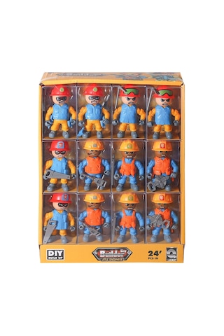 8910-d61 Şehrin İnşaat Gücü Adamlar Belirtilmemiş
