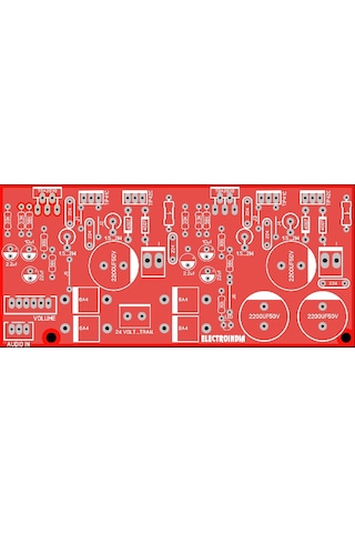 100 Watt 2 Kanal Stereo Amfi Ses Devre Kartı