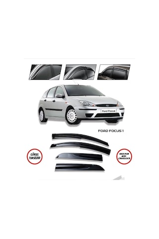 Ford Focus 1 Cam Rüzgarlığı Kutulu Gönderim - Lazer Kesim