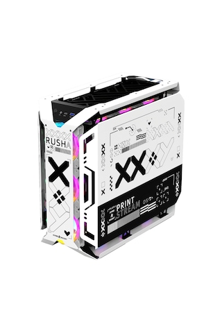 Hyper Rocket X-era Pro Atx Rgb Gaming Beyaz Oyuncu Kasası