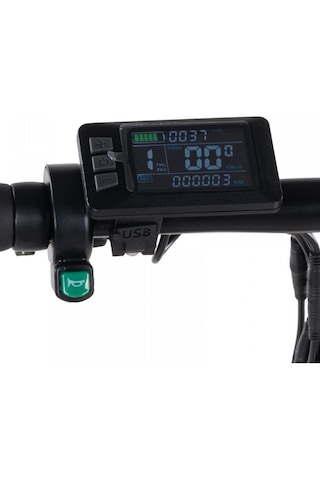 Rks Xs35 Katlanır Elektrikli Bisiklet Gri