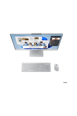 Lenovo IdeaCentre AIO 27ARR9 F0HQ001YTR R5-7535HS 8 GB 512 GB SSD 27" W11H AIO Masaüstü Bilgisayar