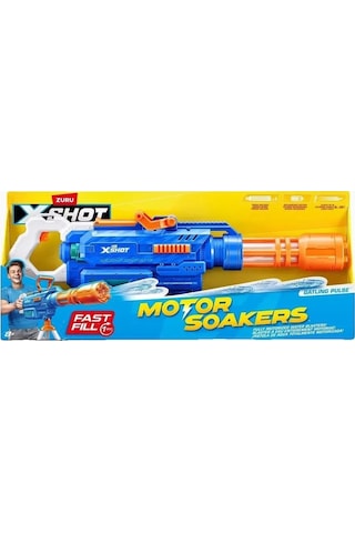 Xshot Water Gatling Motor Soaker Motorlu Su Tabancası Su Tabancaları Mavi