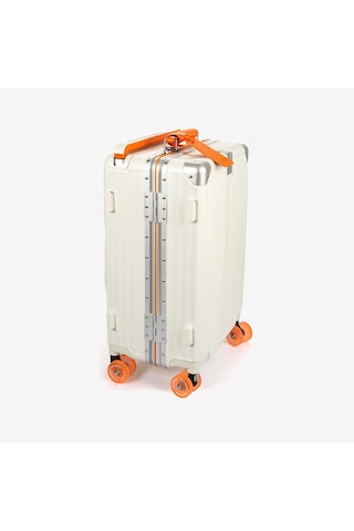 Baggaj Unisex Valiz 2523l Bej-orange
