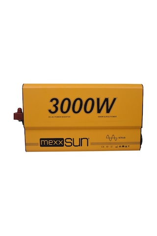 Mexxsun 12 Volt 3000 Watt Tam Sinüs Inverter
