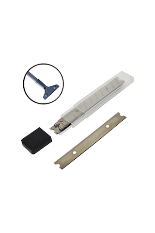 Cam Seramik Fayans Yer Kazıyıcı Kazıma Yedek Uç Bıçağı -10 Lu Paket