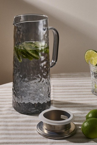 Sante Füme Cam Rüyası Filtre Kapaklı Sürahi 1300ml