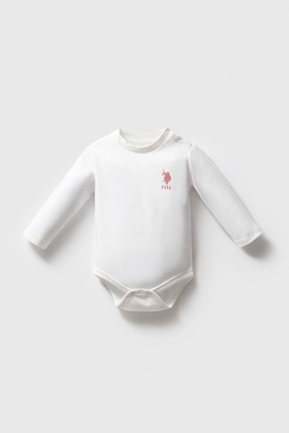 U.S. Polo Assn. U.s. Polo Assn Kız Bebek Pembe 3lü Body Set Pembe