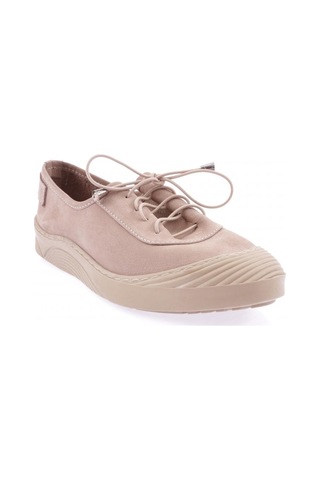 Dgn 1031 Kadin Bağcikli Casual Ayakkabi 1031-2224-R0175 Bej Nubuk