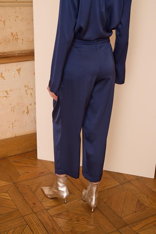 Senna Crıstalle Pants Lacivert Lacivert