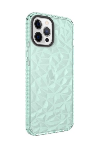 Apple Uyumlu iPhone 12 Pro Kılıf Zore Buzz Kapak Yeşil