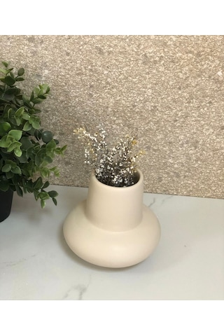 Thiramis Homeconcept Bej Camber Dekor & Vazo 13x13