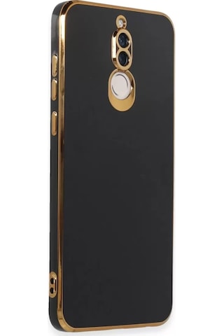 Newface Huawei Mate 10 Lite Kılıf Volet Silikon - Siyah Belirtilmemiş
