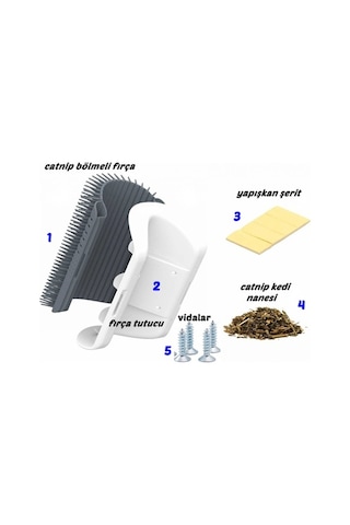 Cat It Kedi Kaşınma Fırçası 13 CM