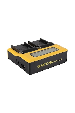 Patona 7557 Çift Lcd Usb Şarj Cihazı Sony Np-fp50 Np-fh50 Np-fv100 Uyumlu