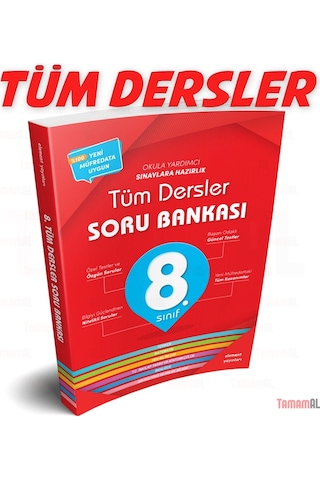 8.Sınıf Tüm Dersler Soru Bankası + Konu Anlatım + Yaprak Test Set