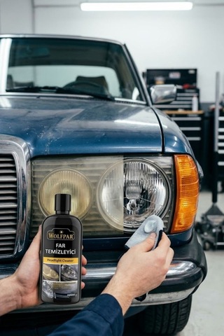Far Temizleyici 230 Ml Far Parlatıcı Sararma Giderici Çizik Giderme Oto Bakım