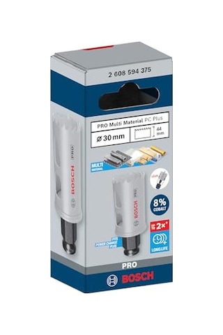 1x Pro Multi Material Power Change Plus Delik Açma Testeresi Yumuşak Ahşap, Alçıpan, Ø 30 Mm, Professional Aksesu