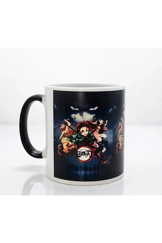 Porselen Renk Değiştiren Demon Slayer Kupa Bardak Aalk383