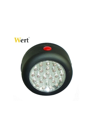 Wert 2616 Çalışma Lambası 24 Led'Li N11.2664 Çok Renkli