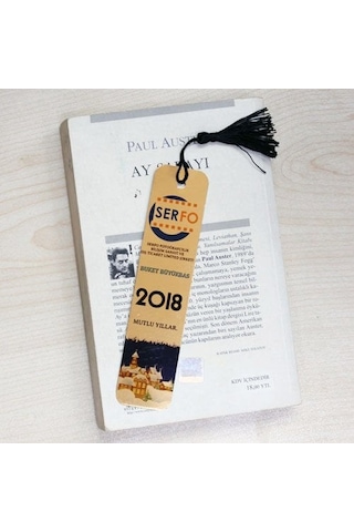 Photoink Sublimasyon Metal Kitap Ayracı - Altın