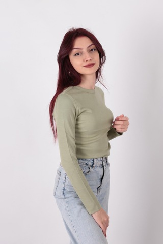 Busem W0010820 Kadın Bluz Su Yeşil