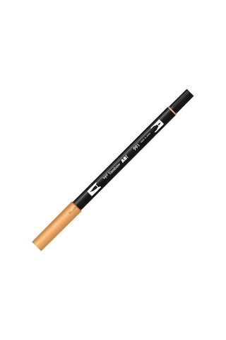 Tombow Dual Brush Pen Fırça Uçlu Keçeli Kalem Lıght Ochre T-991