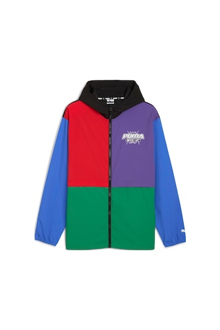 Puma Hoopaverse Jacket Erkek Yetişkin Rüzgarlık Yeşil