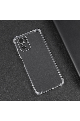 Xiaomi Poco M5s Kılıf Zore Kamera Korumalı Nitro Anti Shock Silikon