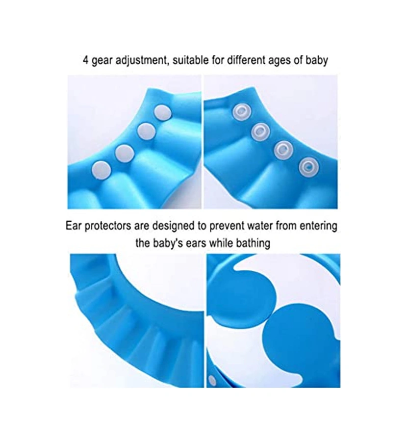Bebek Banyo Şapkası Mavi Diğer