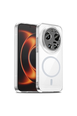 Adige Xiaomi 17 Ultra Kılıf Sert Mika Magsafe Kablosuz Şarj Özellikli Sararma Yapmaz Şeffaf Adige Xiaomi 17 Ultra Kılıf Sert Mika Magsafe Kablosuz Şarj Özellikli Sararma Yapmaz Şeffaf